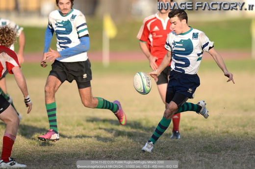 2014-11-02 CUS PoliMi Rugby-ASRugby Milano 2080